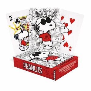 Aquarius Brand Peanuts Joe Cool Playing Cards Set NWT/In Sealed Box